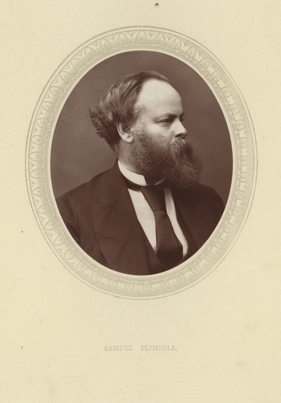 Portrait of Samuel Plimsoll by Lock and Whitfield